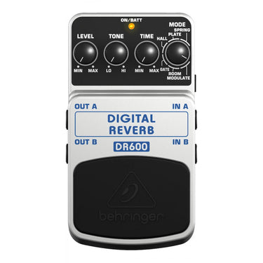 Pedal Behringer Para Guitarra Digital Reverb, Dr600